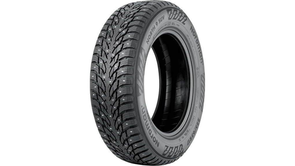 studded winter tire specifications