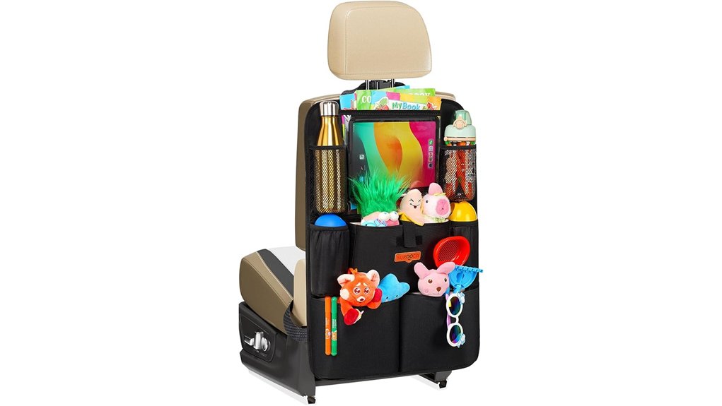 tablet holder car organizer