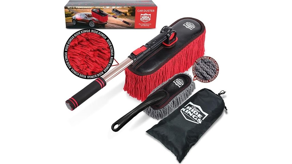 three piece cotton car duster