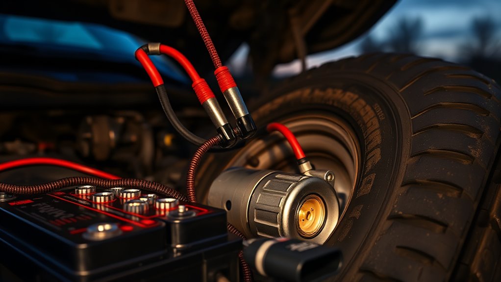tire inflator amperage requirements
