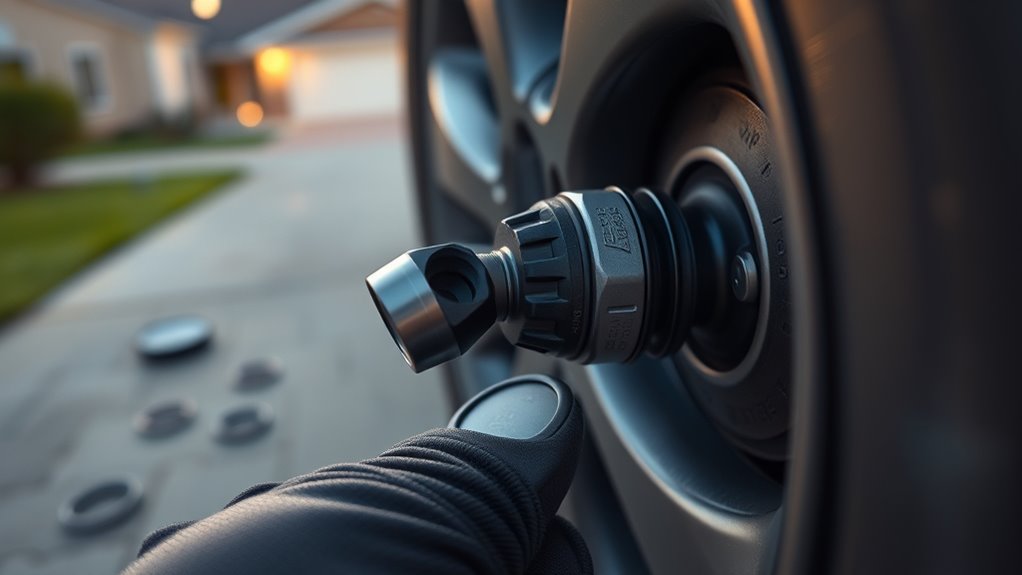 tire inflator connection leaks