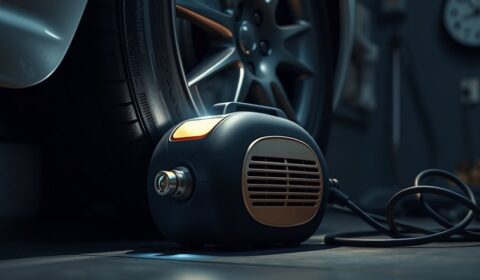 tire inflator cooling period