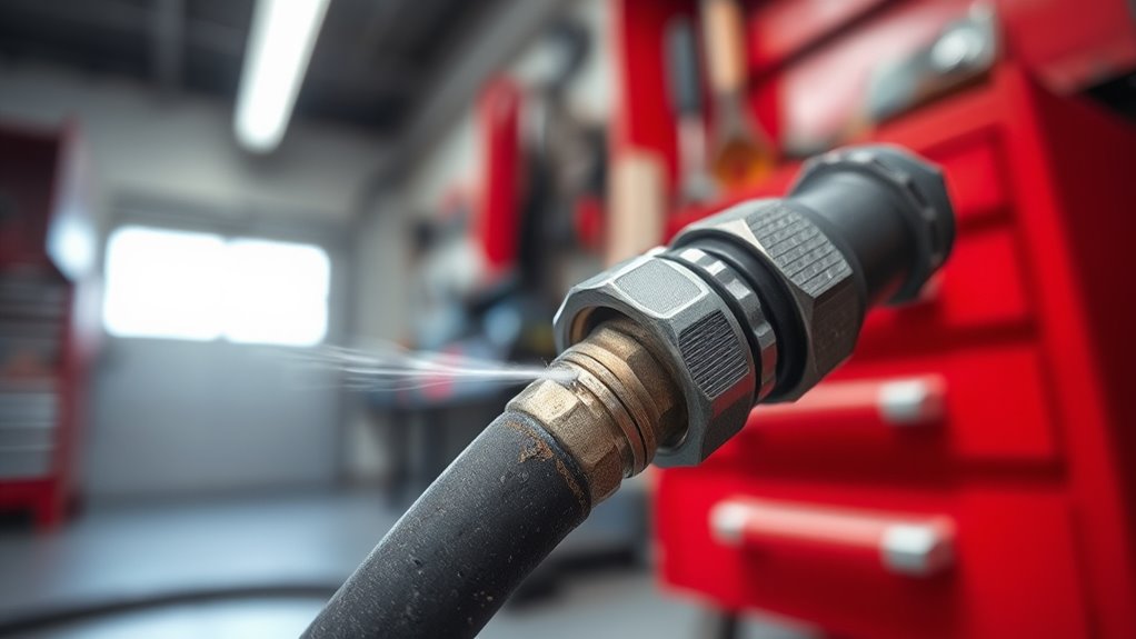 tire inflator hose issues