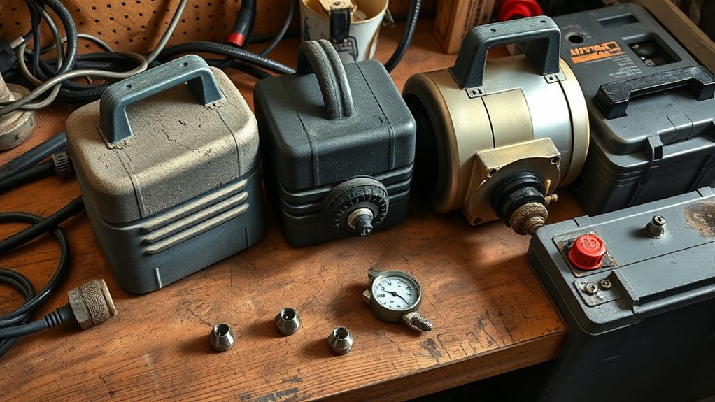 portable tire inflator maintenance and inspection