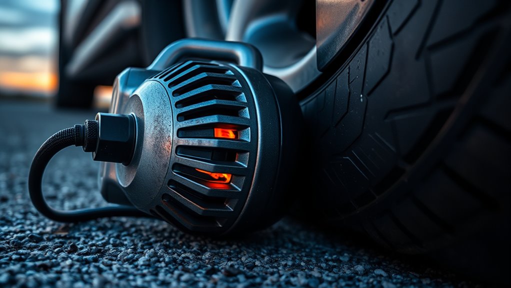 tire inflator motor overheating causes