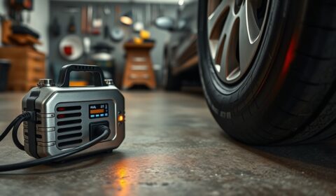 tire inflator overheating protection