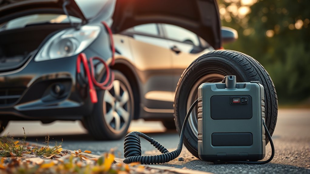tire inflator power sources