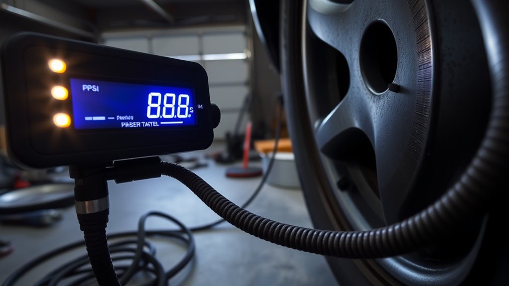 tire inflator pressure issues