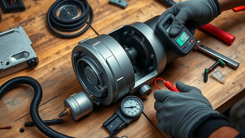 tire inflator repair options