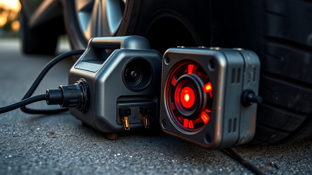 tire inflator thermal management