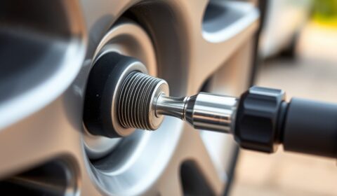 tire inflator valve stem damage