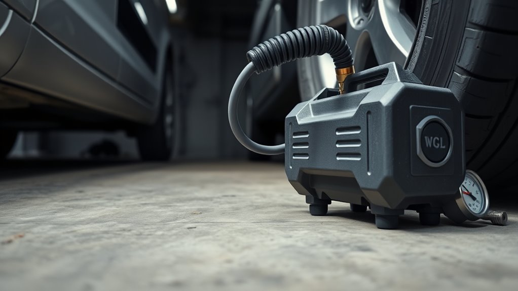 tire inflator vibration causes