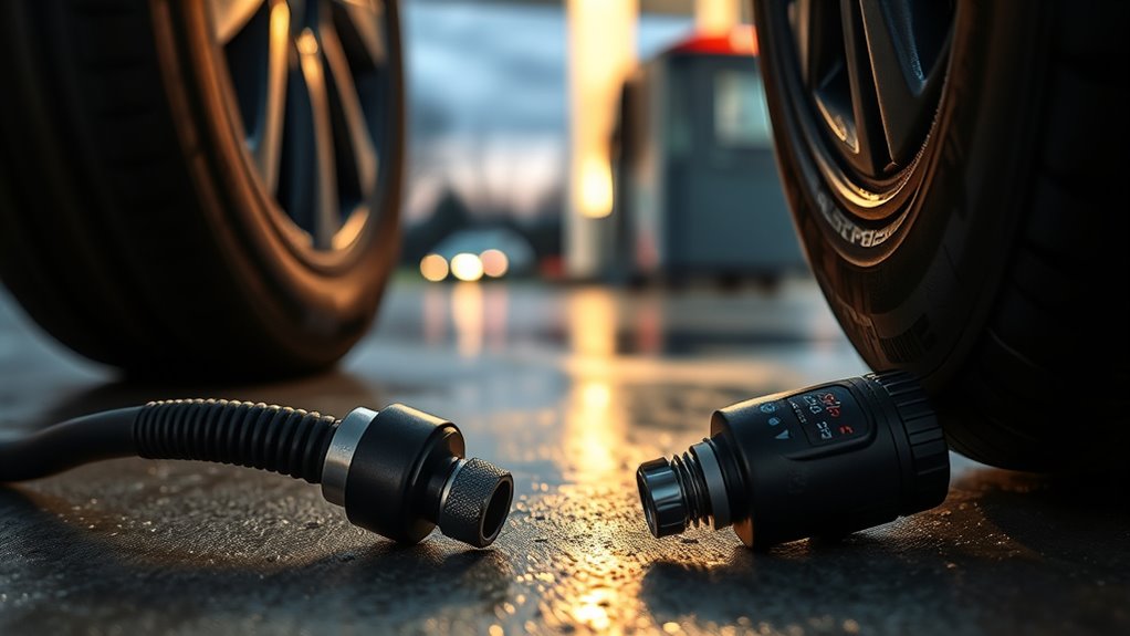 tire pressure equilibrium adjustment