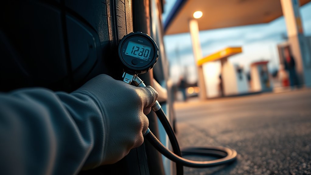 tire pressure fluctuates post inflation