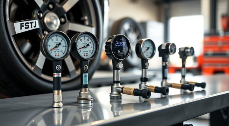 top car tire gauges