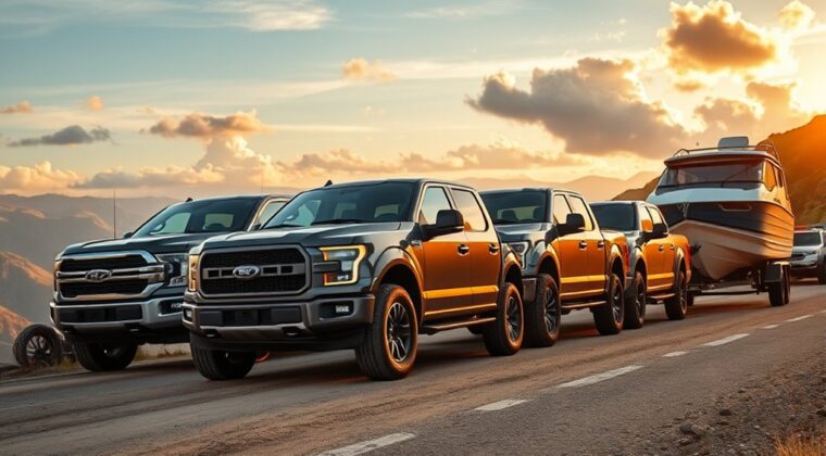 top towing mid size trucks