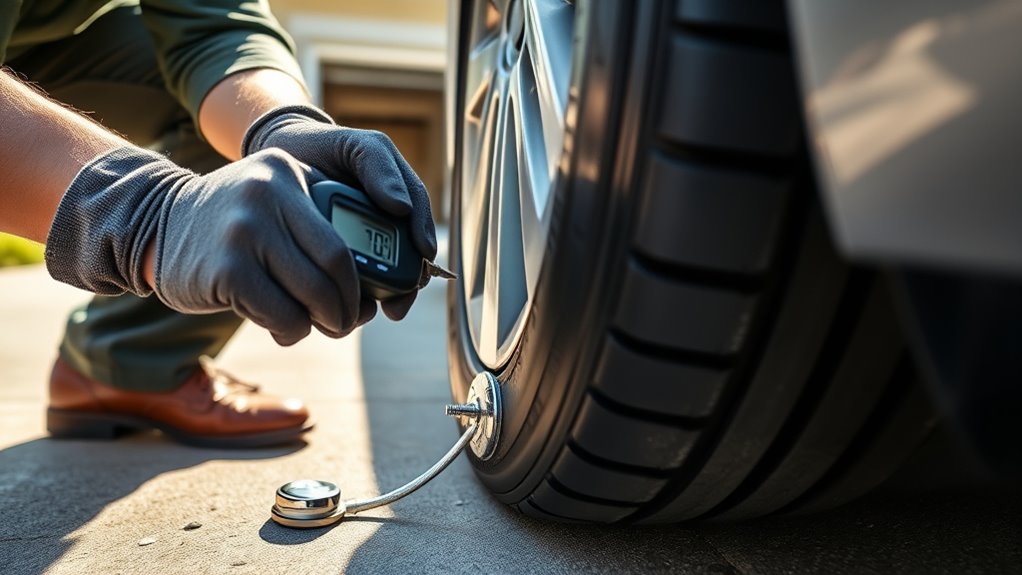 verify tire pressure accurately