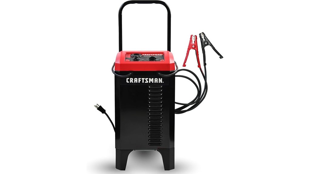 wheeled battery charger maintainer