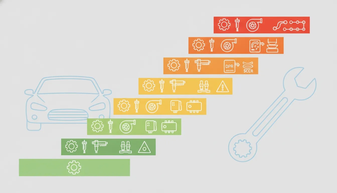 Diesel Engine Reliability Levels: Repair Costs & Used-Buyer Risks